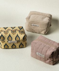 χειροποίητα νεσεσέρ σε 3 σχέδια: stripes, boho print και cozy beige