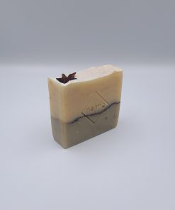 σαπούνι σώματος με πράσινη άργιλο και αιθέρια έλαια βανίλια, κανέλα, μέντα